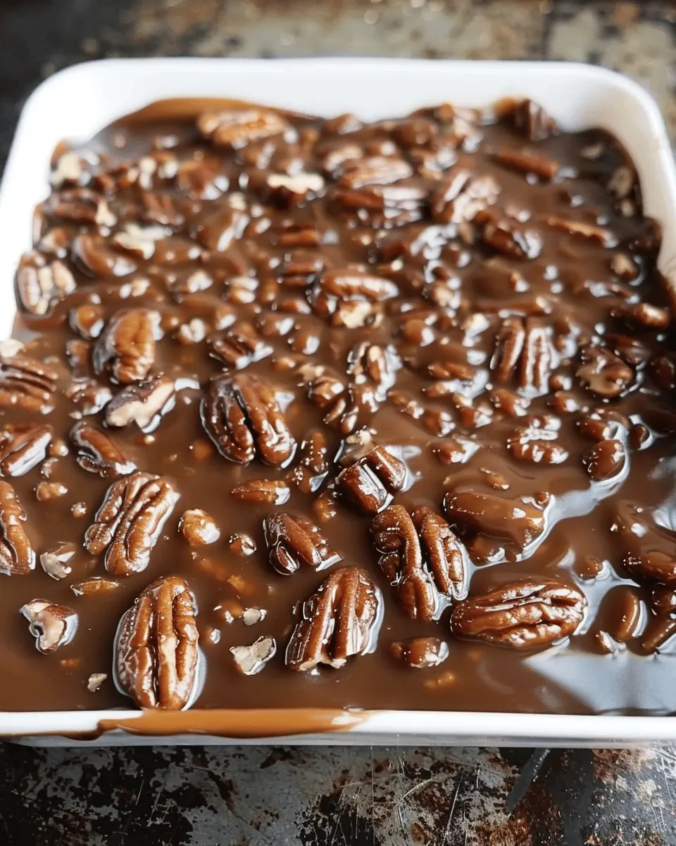 Old fashion pecan candy