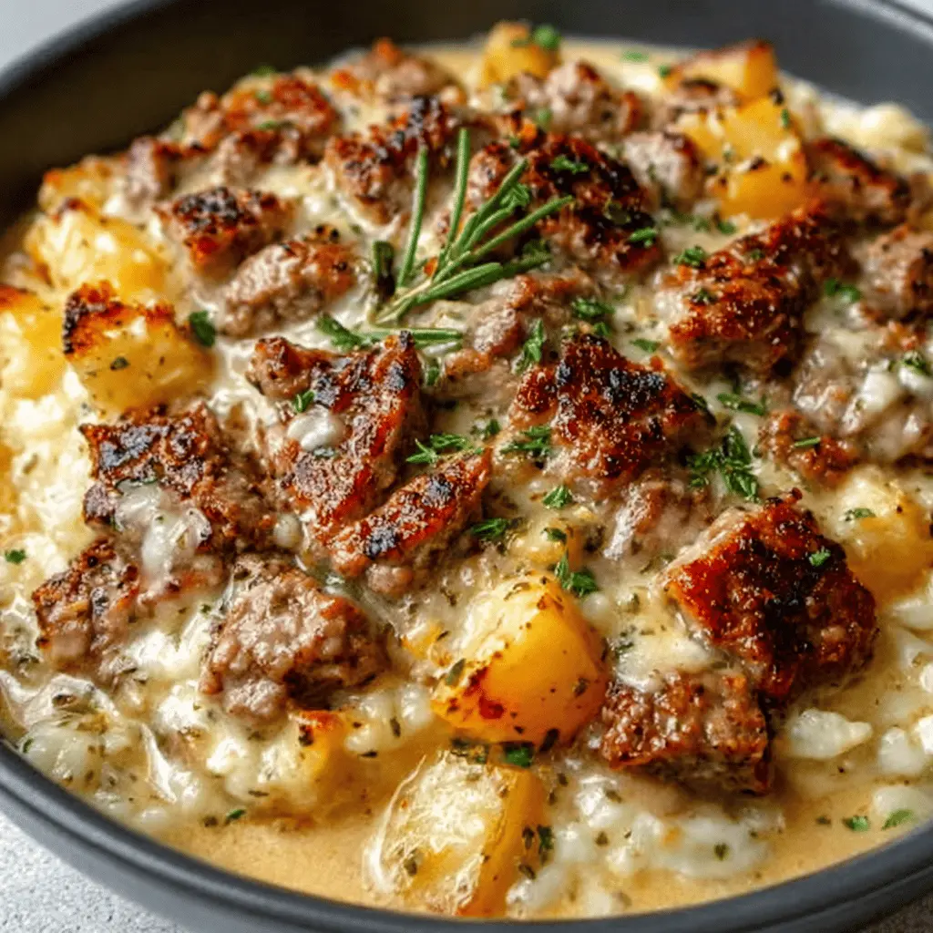 One-Pan Creamy Meat
