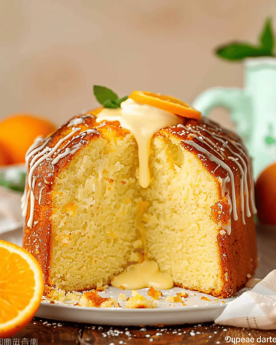 Orange Pound Cake