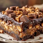 Peanut Butter Cup Dump Cake