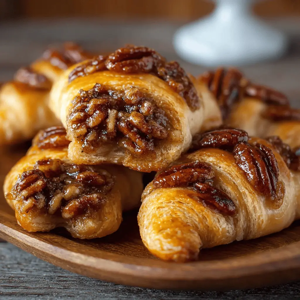 Pecan Pie Crescents