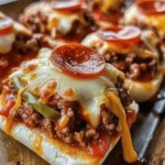 Pepperoni Pizza Sloppy Joes
