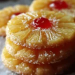 Pineapple Upside Sugar Cookies