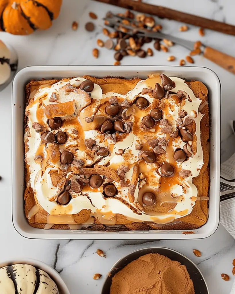 Pumpkin Earthquake Cake