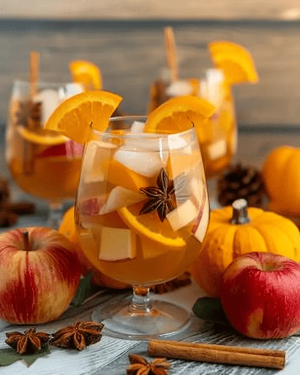 Pumpkin Spice Fireball Sangria!