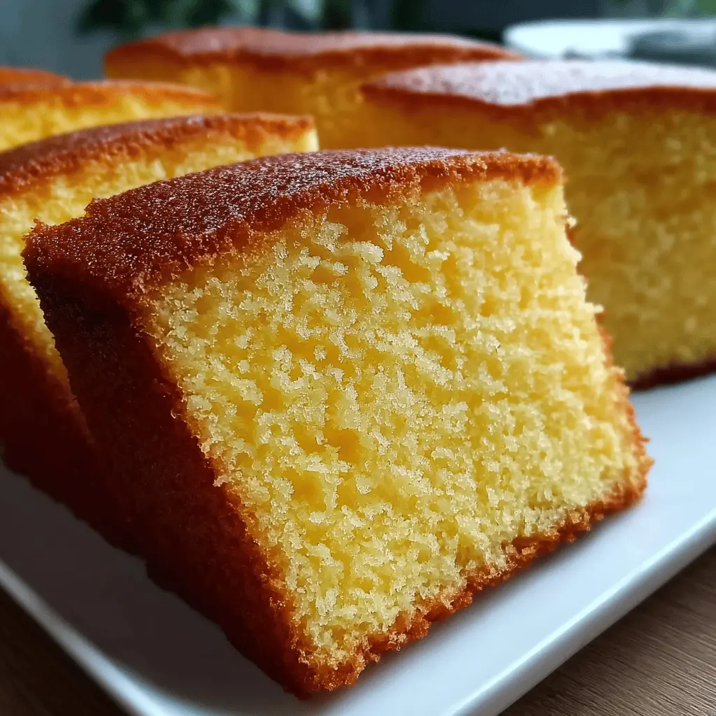 Rich Butter Cake