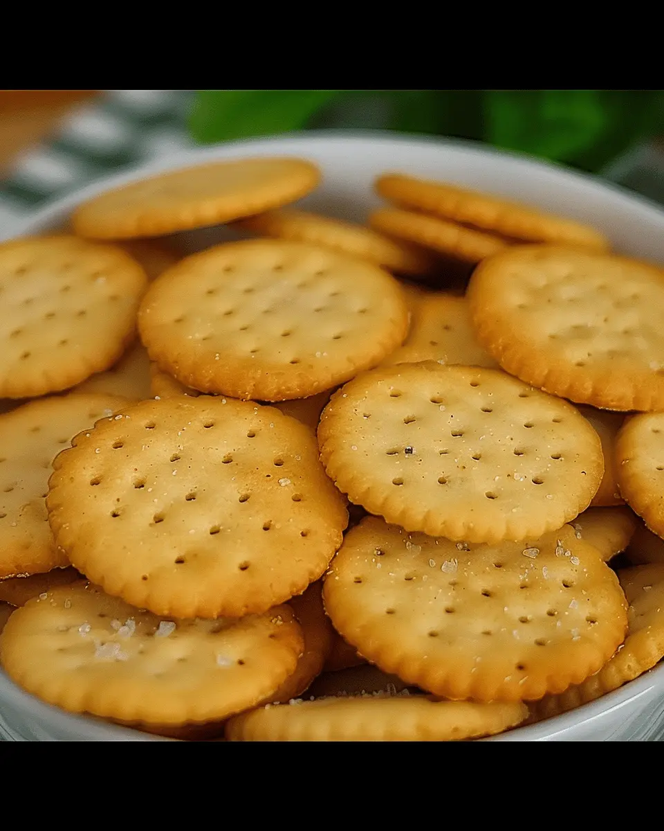 Salt Crackers and Cookies