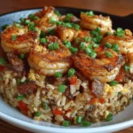 Shrimp Dirty Rice Skillet