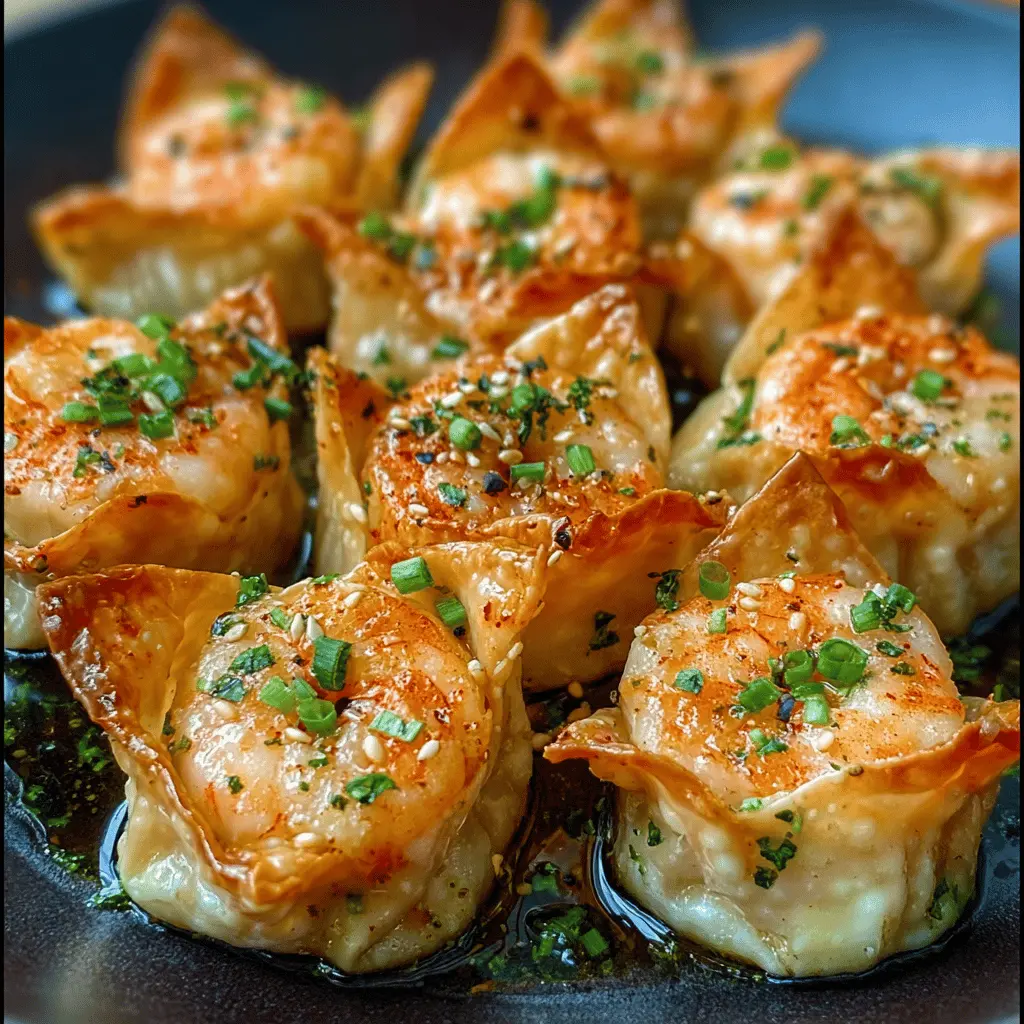 Shrimp and Cream Cheese Wontons