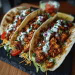 Smoky BBQ Cajun Chicken Wraps