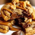 Snickers Peanut Butter Cookies