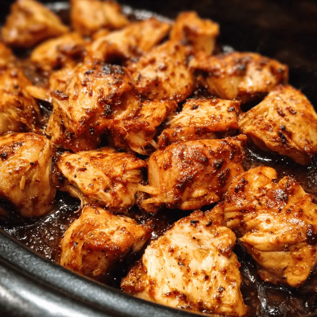 Sweet Baby Ray’s Crockpot Chicken