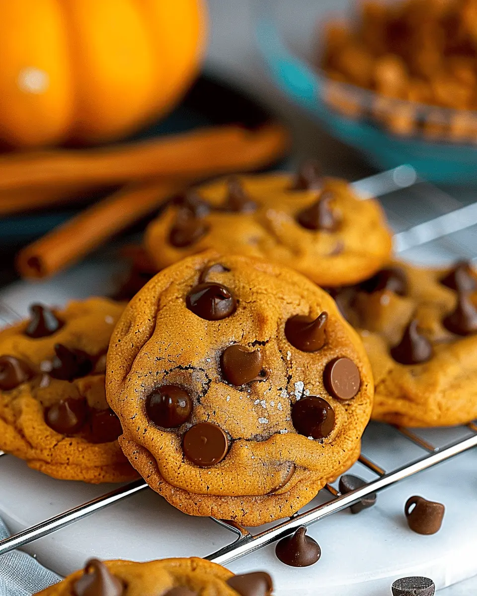 The BEST Pumpkin Chocolate Chip Cookies