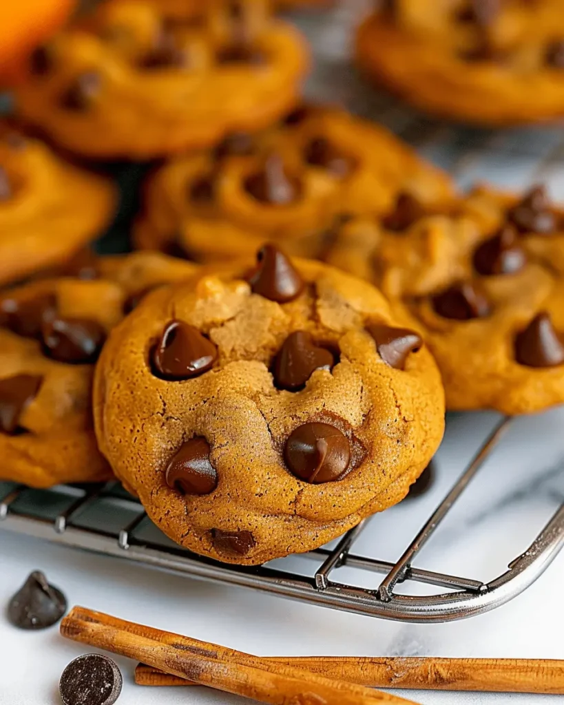 The BEST Pumpkin Chocolate Chip Cookies