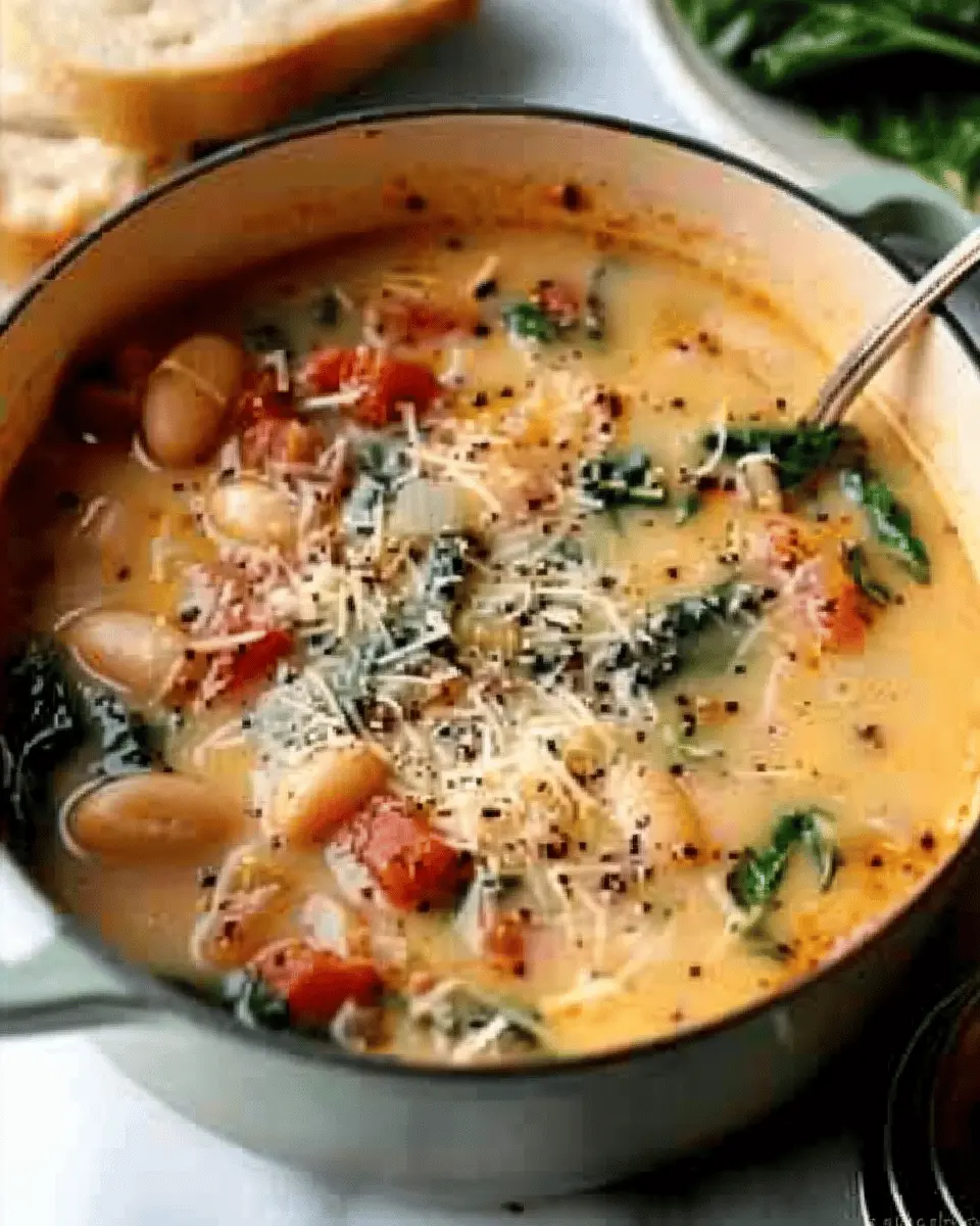 Tuscan Parmesan Cream Soup