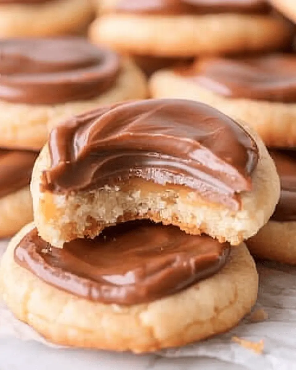 Twix Style Cookies