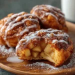 Warm Baked Apple Fritters