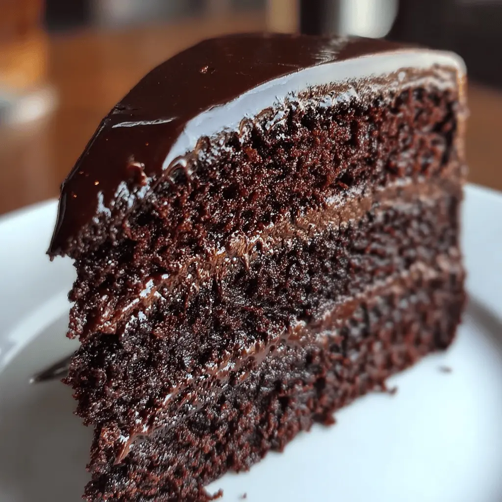 Moist Chocolate Cake