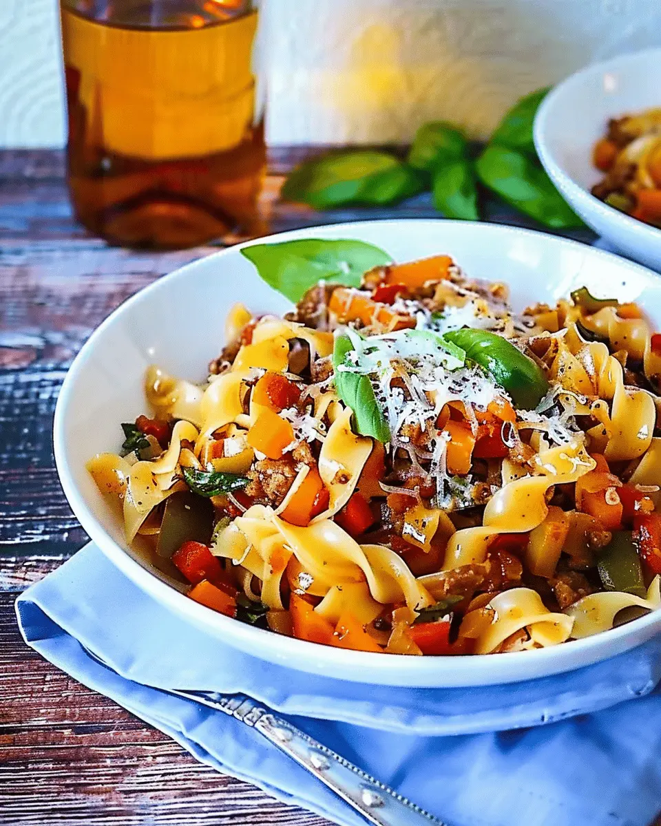 italian drunken noodles