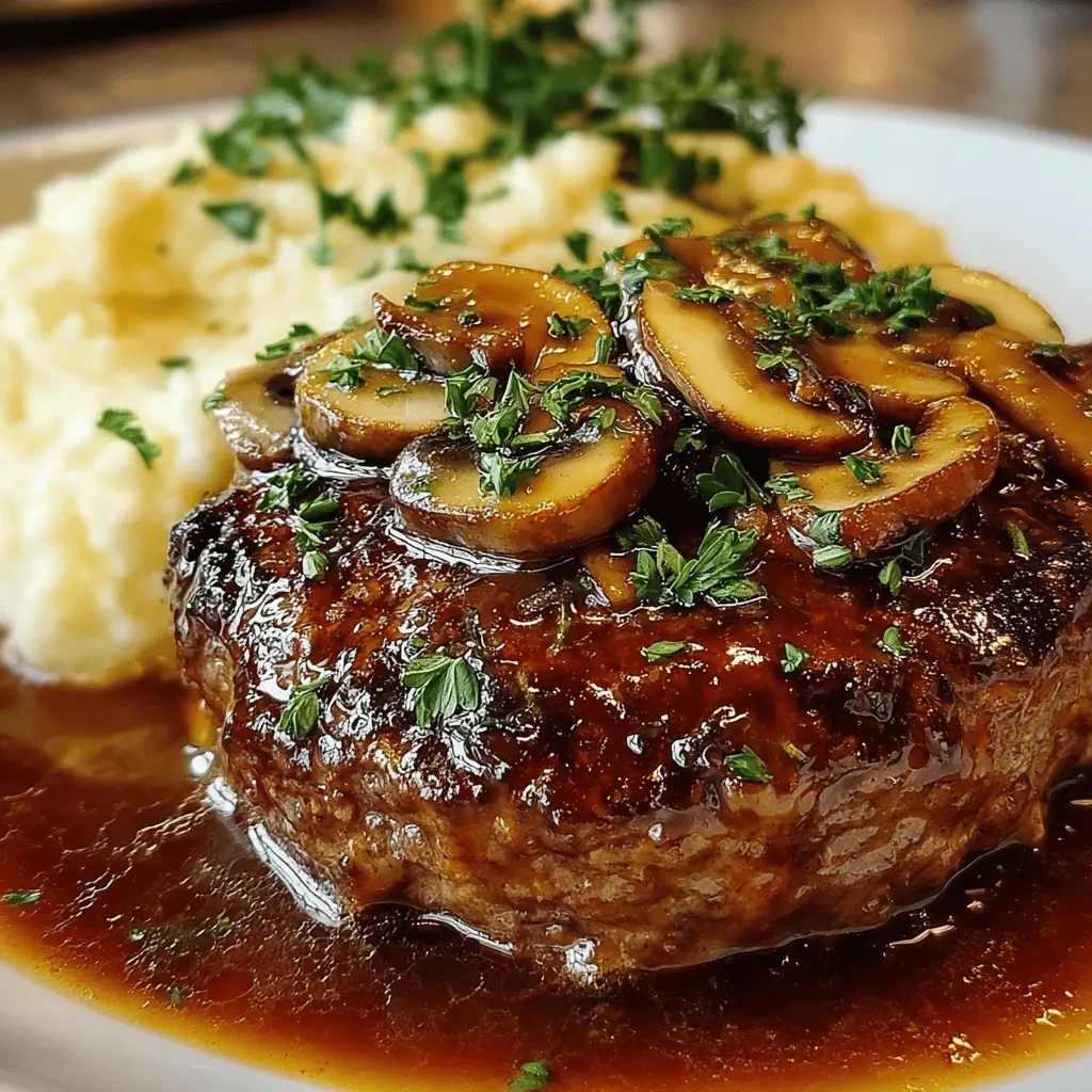 Bobby Flay Salisbury Steak