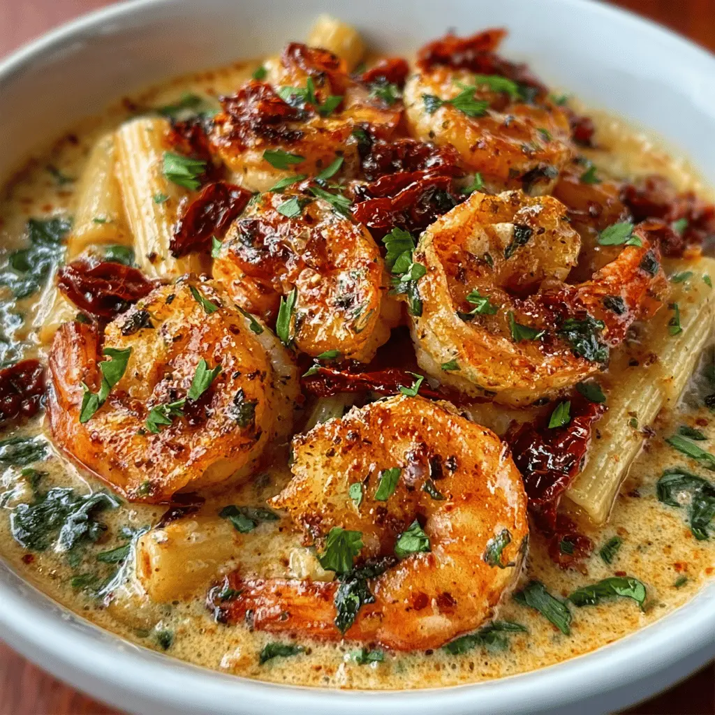 Creamy Sun-Dried Tomato Shrimp