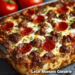 Meat Lovers Pizza Casserole