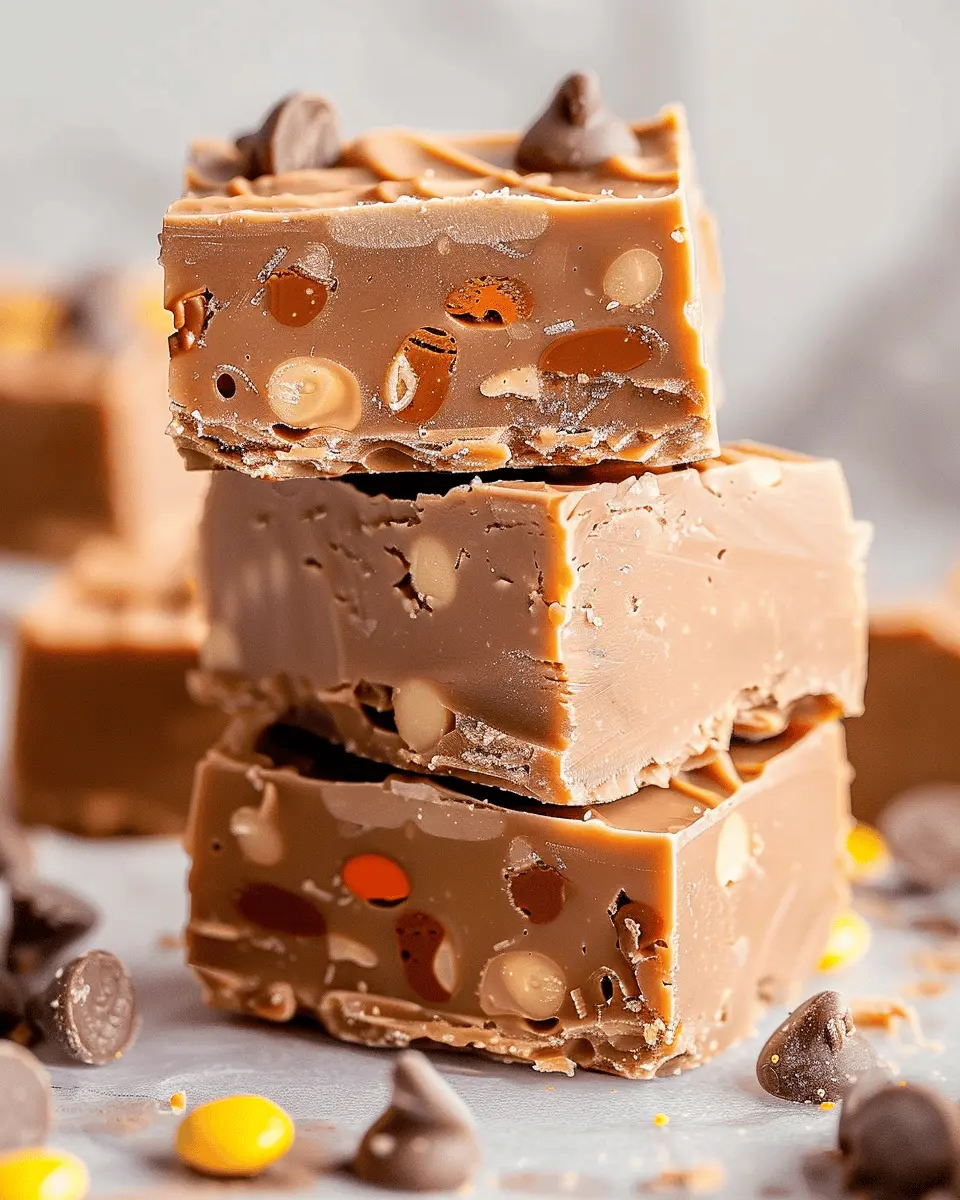 3-INGREDIENT REESE’S FUDGE