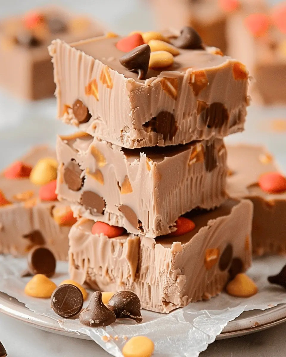 3-INGREDIENT REESE’S FUDGE