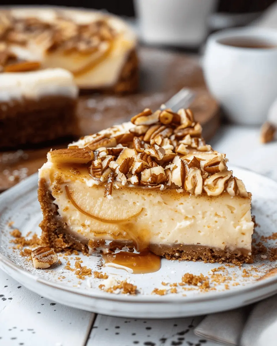 Apple Cheesecake