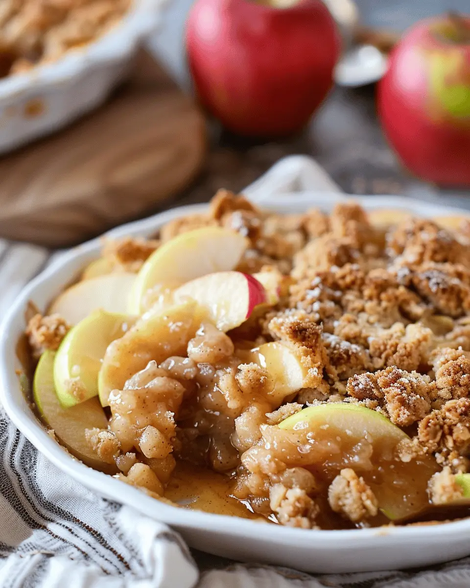 Apple Crumble
