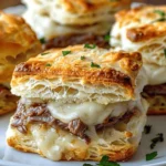 Baked French Dip Biscuits