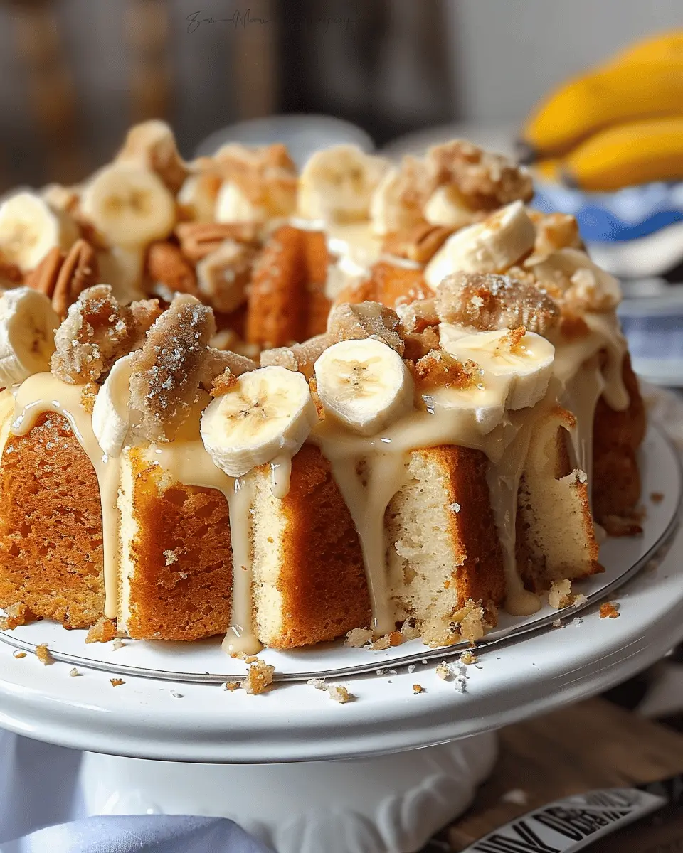Banana Pudding Pound Cake