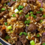 Beef Chao Fan Recipe (Beef Fried Rice)