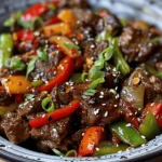 Black Pepper Beef Stir-Fry