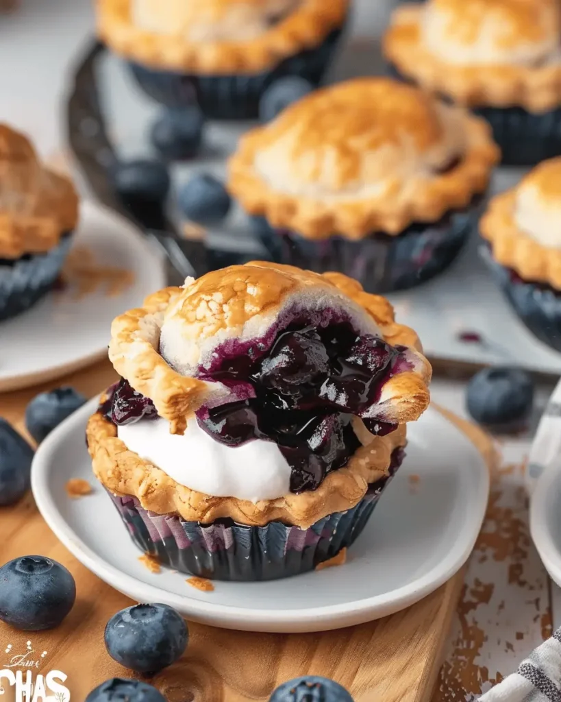 Blueberry Pie Bombs