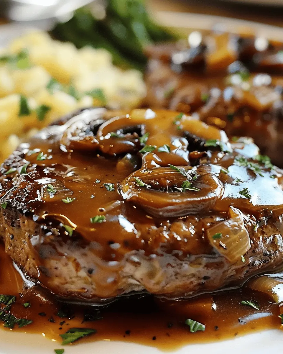 Bobby Flay Salisbury Steak