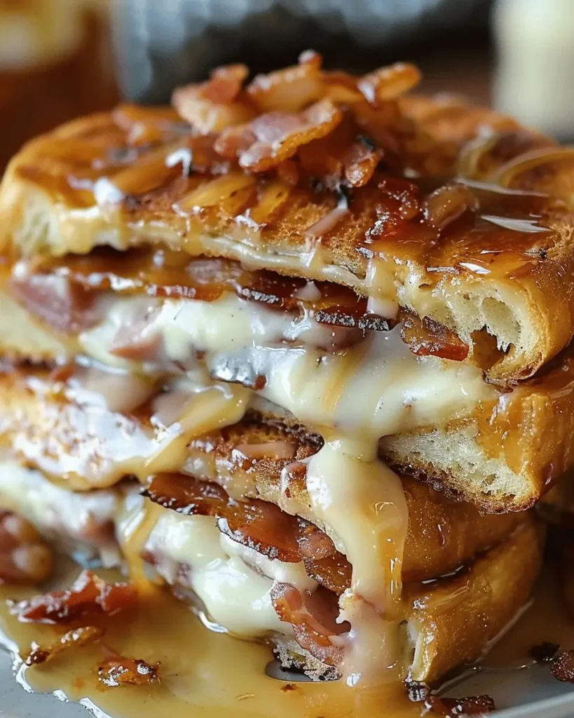 Bourbon Maple Bacon Stuffed French