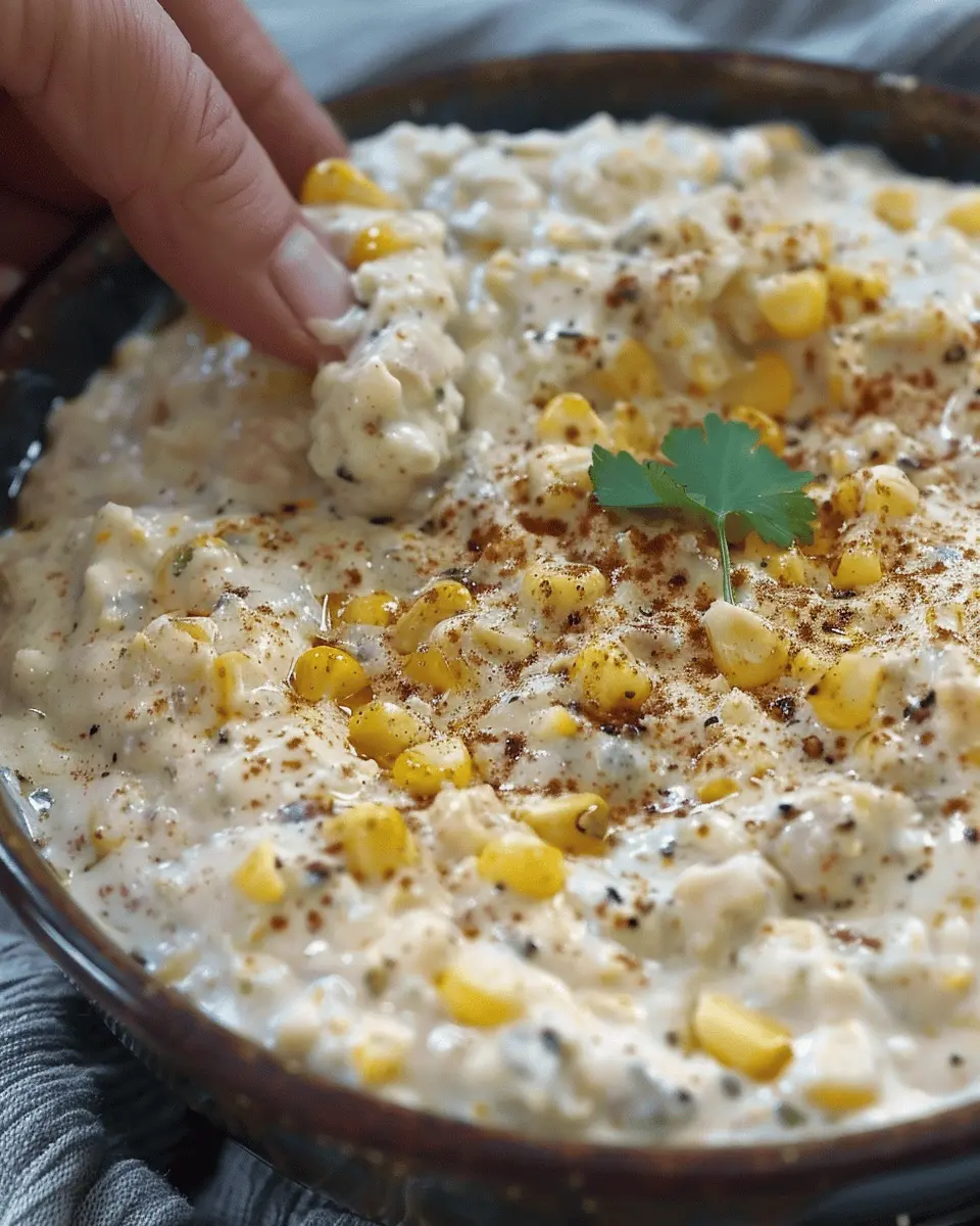 CROCKPOT STREET CORN DIP
