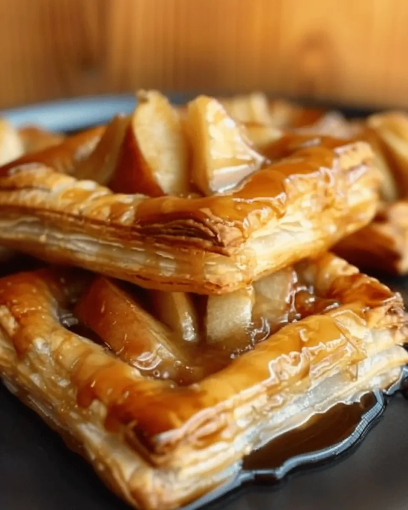Caramel Apple Puff Pastry Recipe