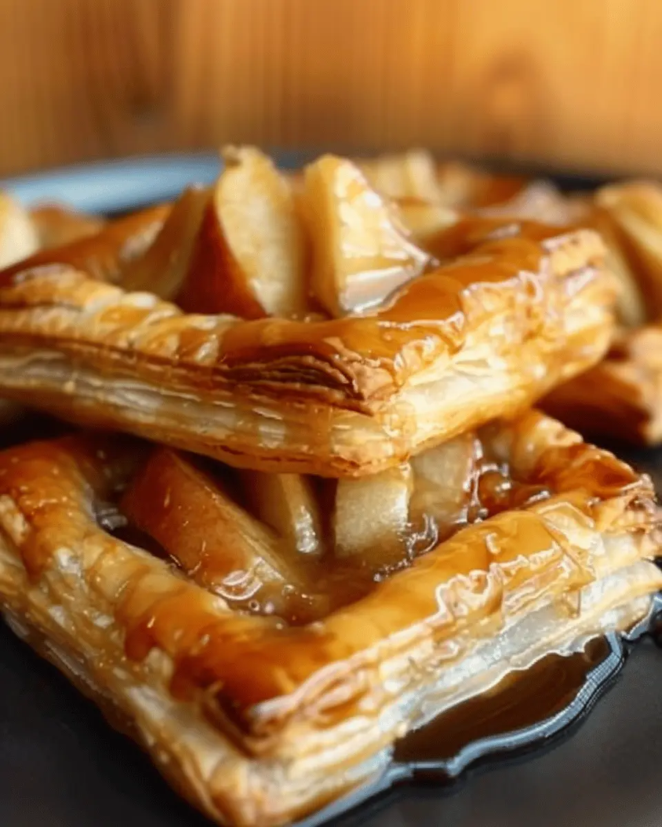Caramel Apple Puff Pastry Recipe