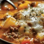 Cheesy Hamburger Potato Soup