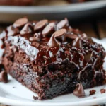 Chocolate Banana Applesauce Cake
