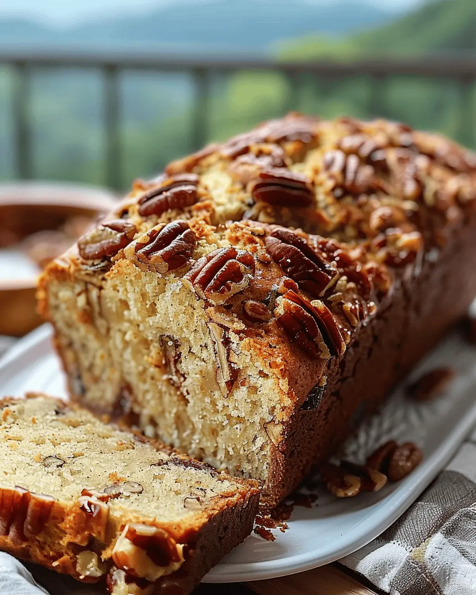 Cinnamon Sweet Alabama Pecan Bread