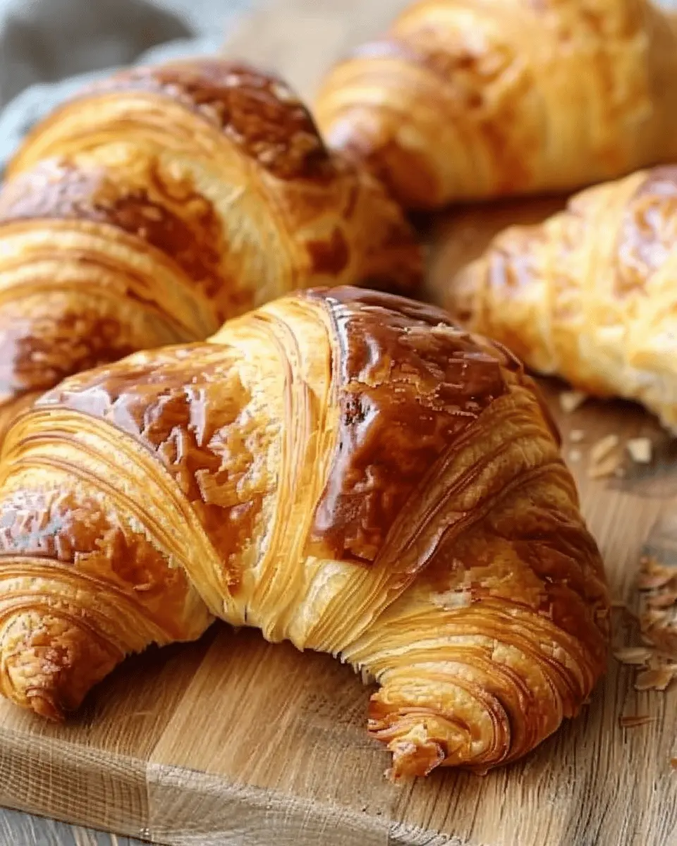 Classic Buttery Croissants (Quick Recipe)