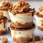 Cookie Butter Cheesecake Cups