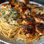 Creamy Cajun Chicken Spaghetti