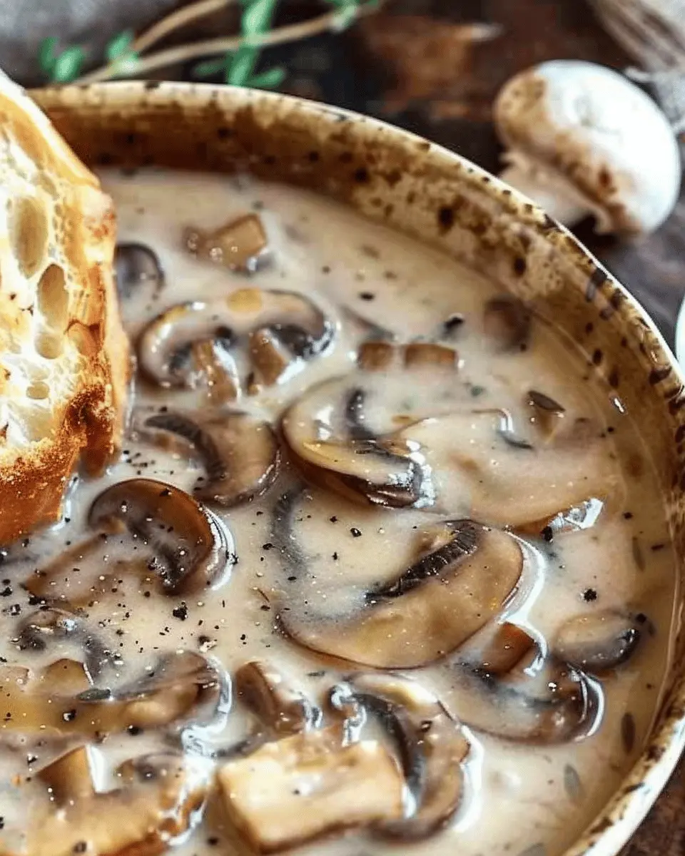 Creamy Mushroom Soup