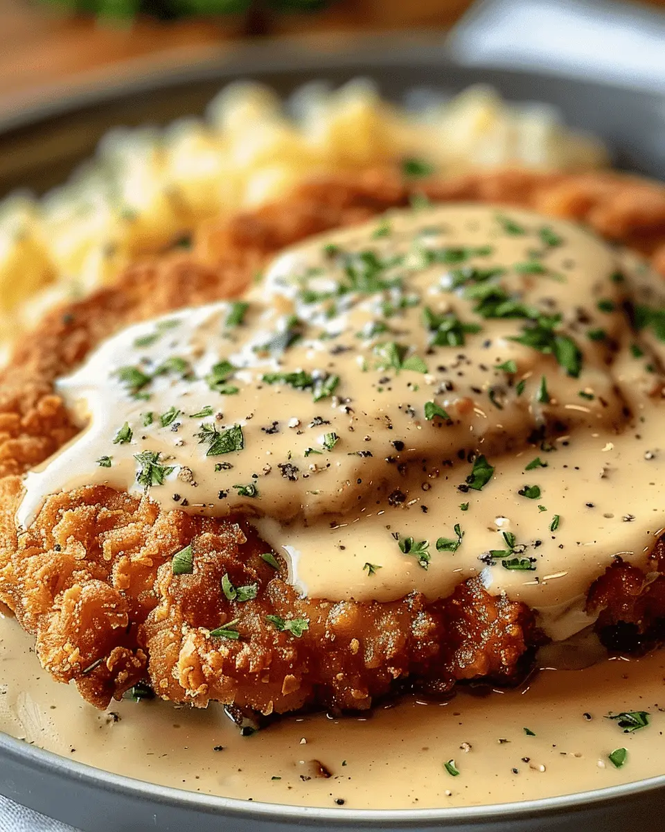 Crispy Buttermilk Chicken Fried Steak