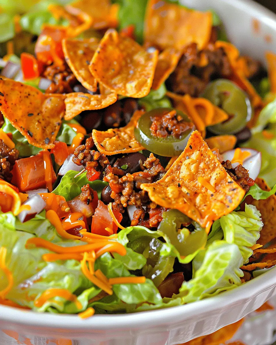 Dorito Taco Salad