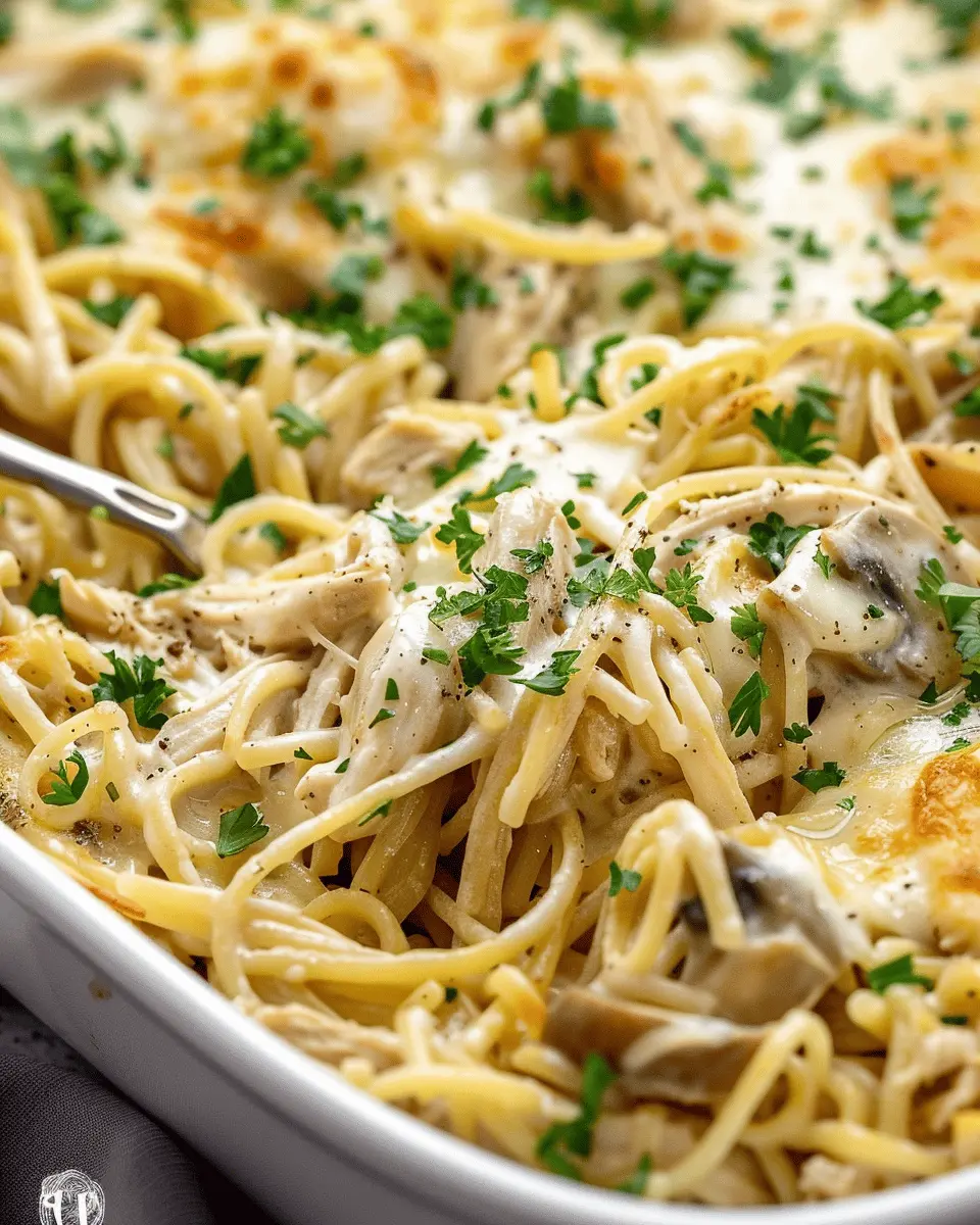 Easy Chicken Tetrazzini Recipe